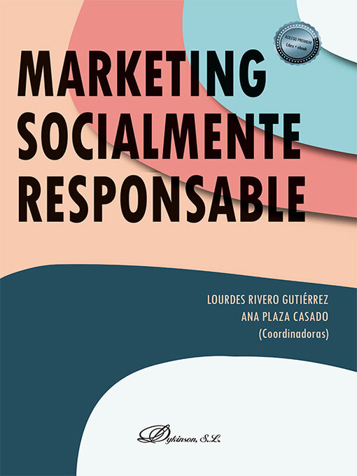Title details for Marketing socialmente responsable. by Lourdes Rivero Gutiérrez - Available
